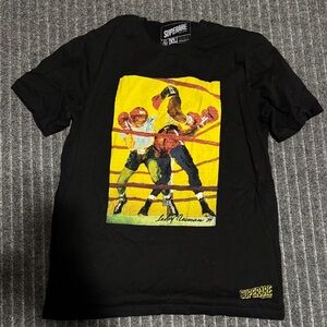 Black Boxing Graphic Men's T-Shirt